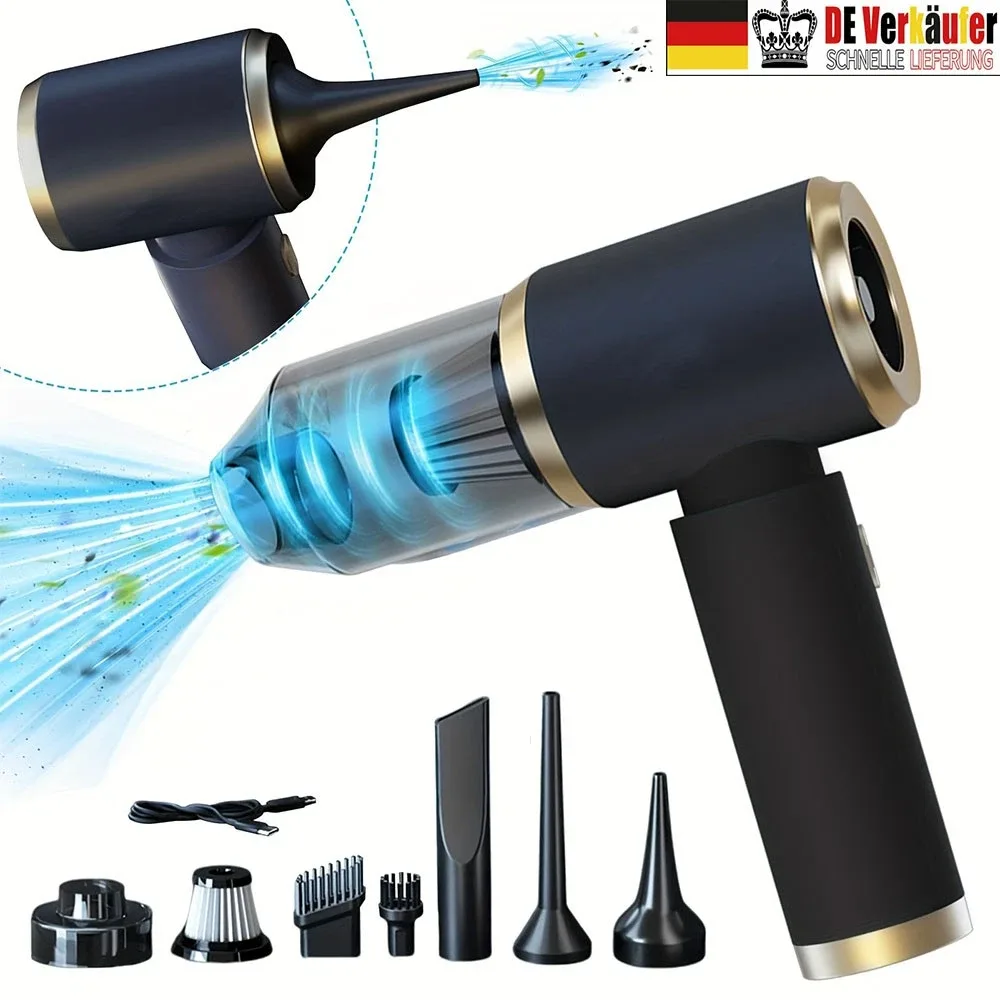 Support Pan European:4in1 13000Pa Cordless Mini Handheld Vacuum Cleaner Wet & Dry Battery Car Office Home DE