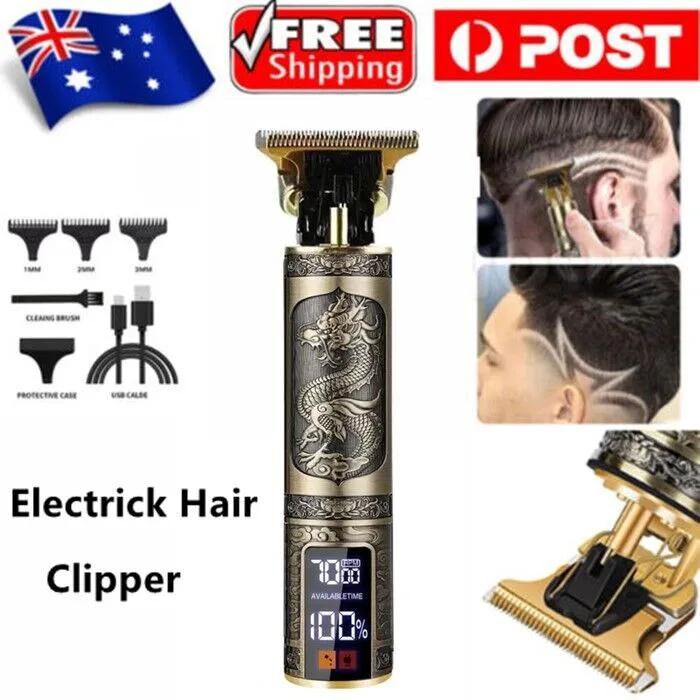 Professional Mens Hair Clippers Shaver Trimmers Machine Cordless Beard Electric
