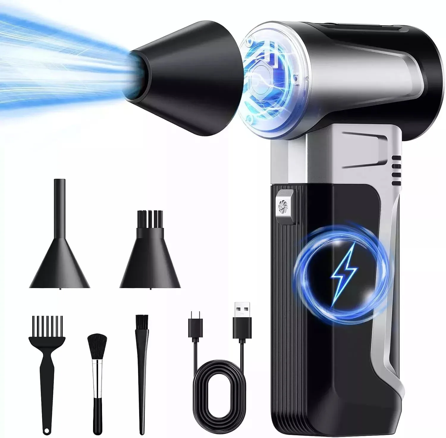 Support Pan European:180,000 RPM Mini Turbo Jet Fan Powerful Blower Violent Fan DE