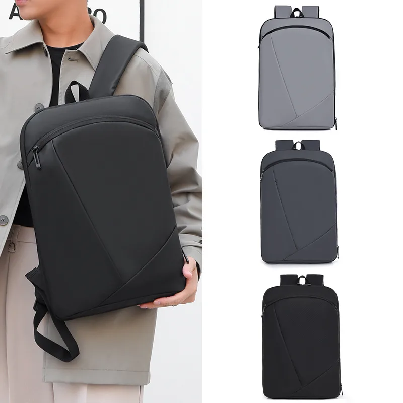 Simple Business-Style Fashionable Lightweight High-Capacity Backpack